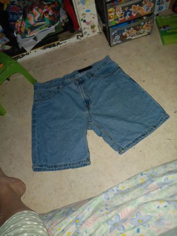 Bermuda en jean lefties t.46