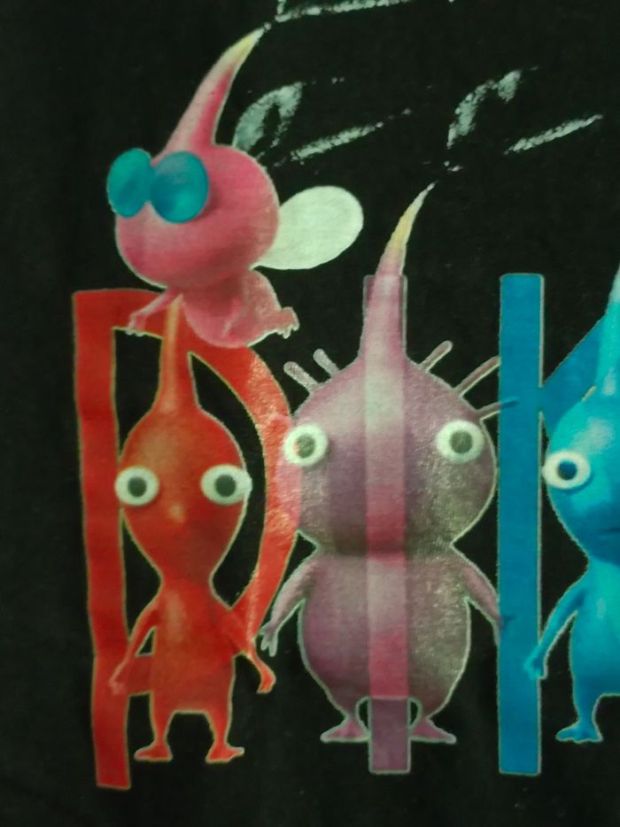 Tee-shirt Vintage du jeu vidéo Pikmin 160 cm 14 ans ou taille XS - photo numéro 4