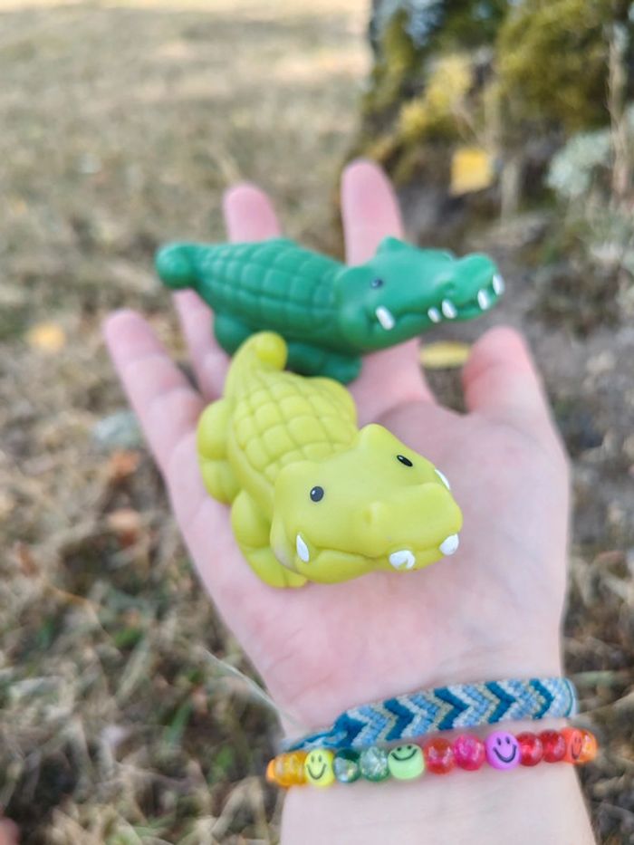 Couple de crocodiles little people - photo numéro 3