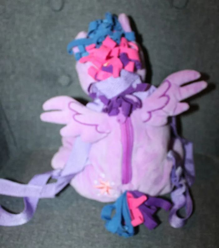 2017 Mon Petit Poney Twilight Sparkle peluche sac à dos - little pony - photo numéro 4