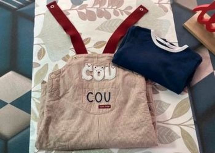 Salopette sucre d’orge - 3 mois