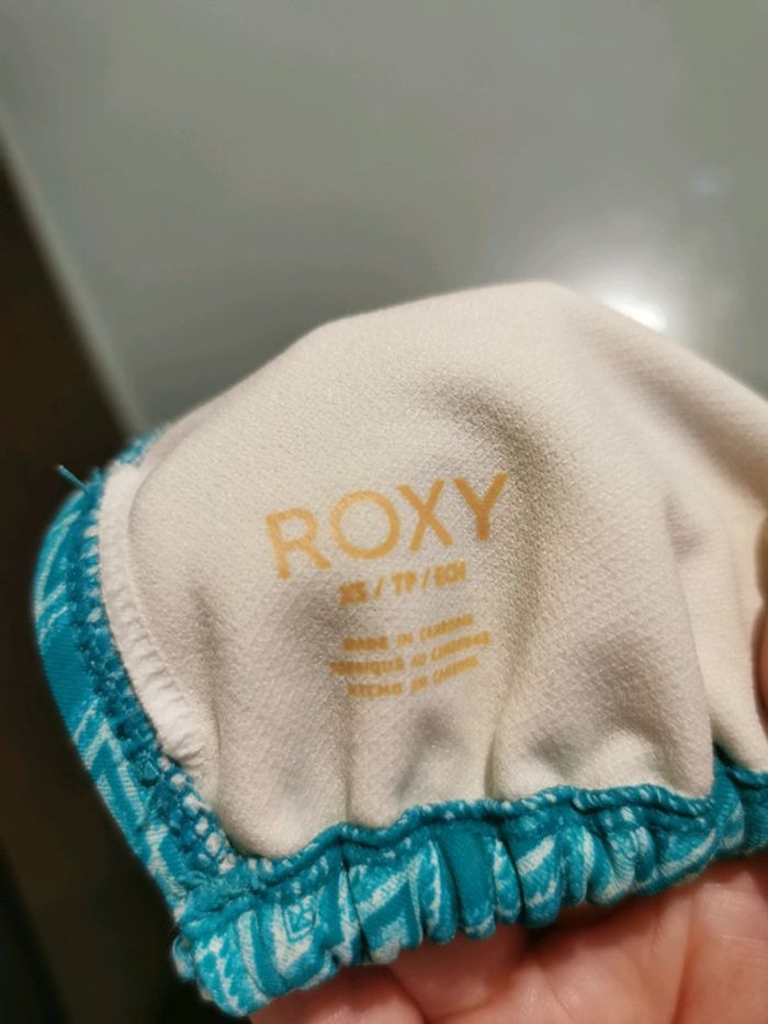 Maillot de bain 2 pièces Roxy taille XS très bon état - photo numéro 2
