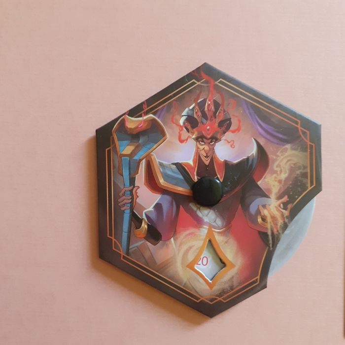 Lorcana chap.8: Carte légendaire Mickey +Compteur de Lore Jafar - photo numéro 2