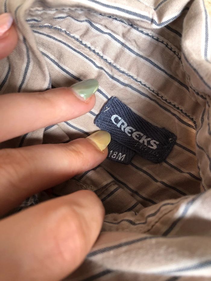 Chemise / 18mois / creeks - photo numéro 2