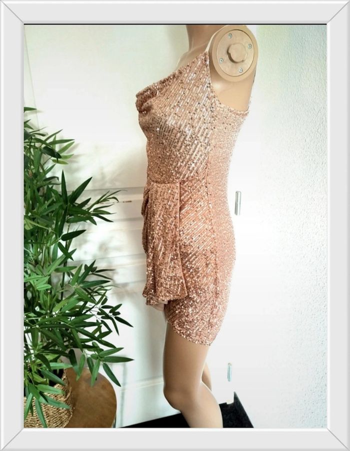 Robe courte à sequins Chic Me taille S neuve - photo numéro 2