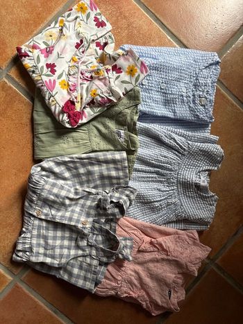 Lot de 6 robes bébé 24 mois