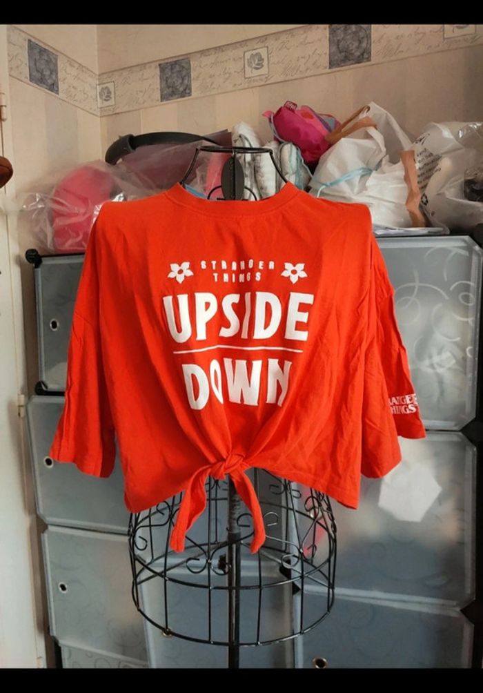 T-shirt rouge oversize