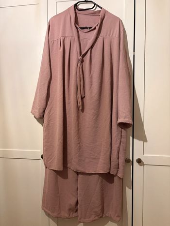 Ensemble blouse + pantalon