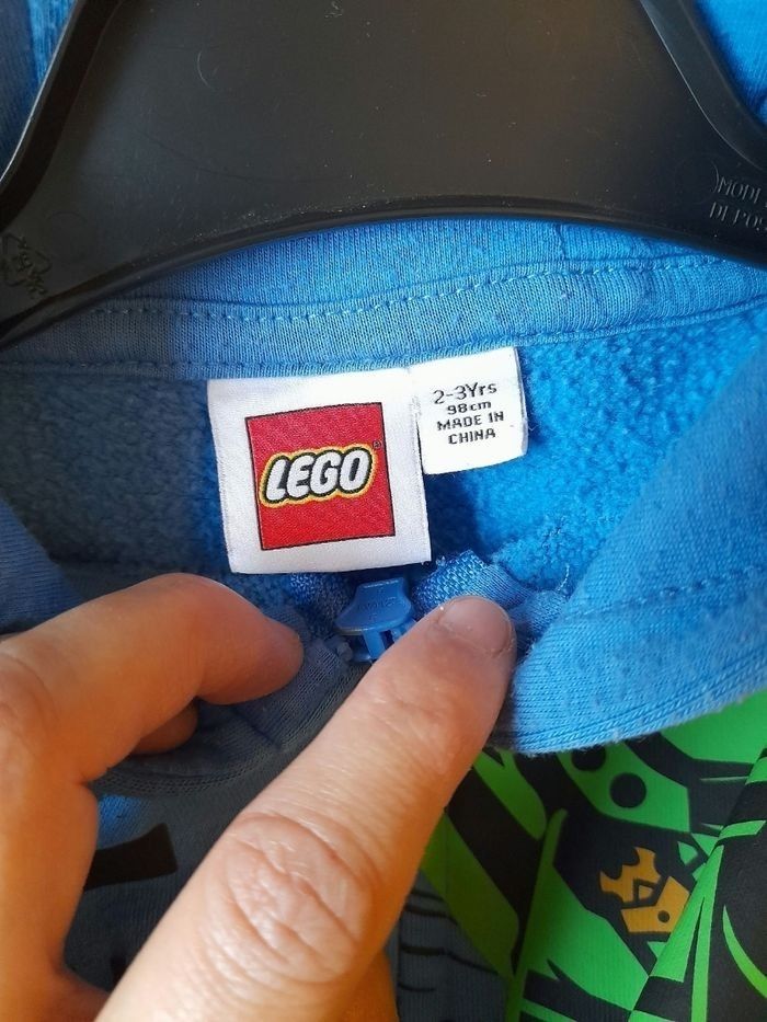 Gilet garçon bleu taille 3 ans - photo numéro 2