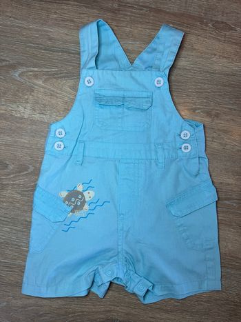 Salopette turquoise /