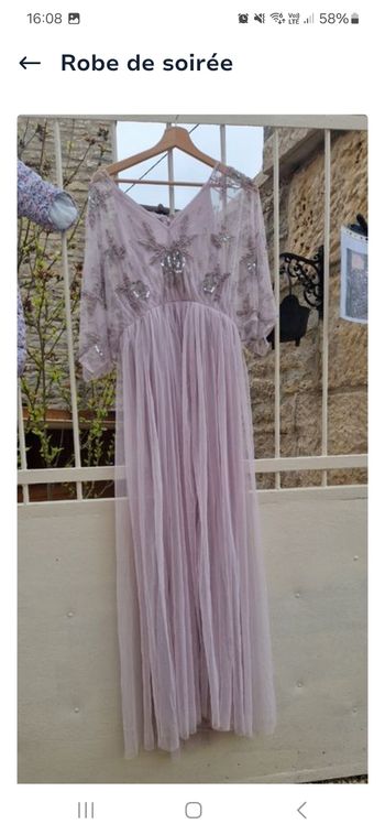 Robe soirée  taille 42