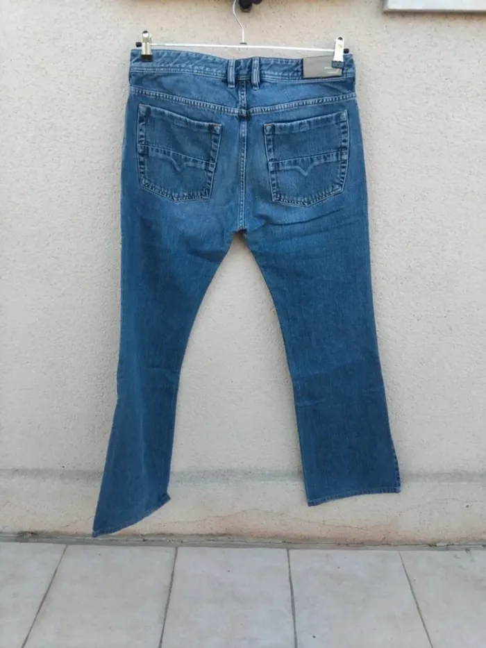 Jean jambes larges Diesel t33 100%coton - photo numéro 5