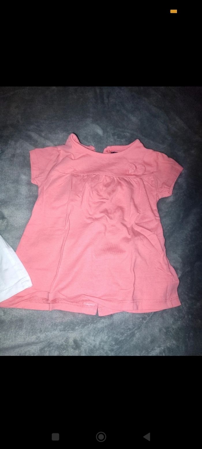 Lot t-shirt bébé - photo numéro 2