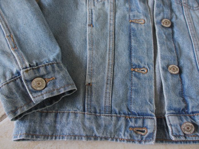 Veste en jean bleu clair fille Kiabi - 8 ans - photo numéro 7