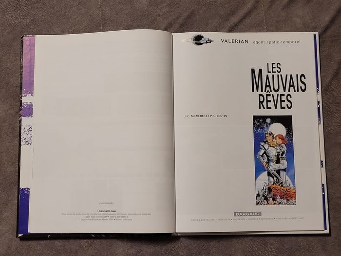 Valérian, hors série - Les Mauvais rêves Jean-Claude Mézières (Dessins), Pierre Christin (Scénario) - photo numéro 2