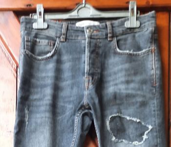 Jean gris Zara, homme, taille 40