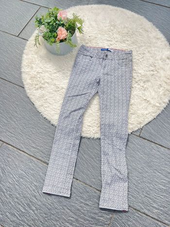 Pantalon slim imprimé