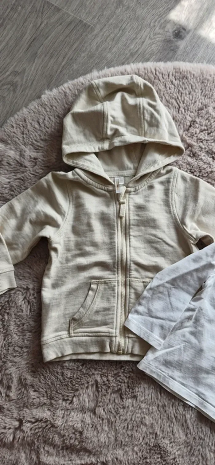 Gilet + t-shirt 18M - photo numéro 4