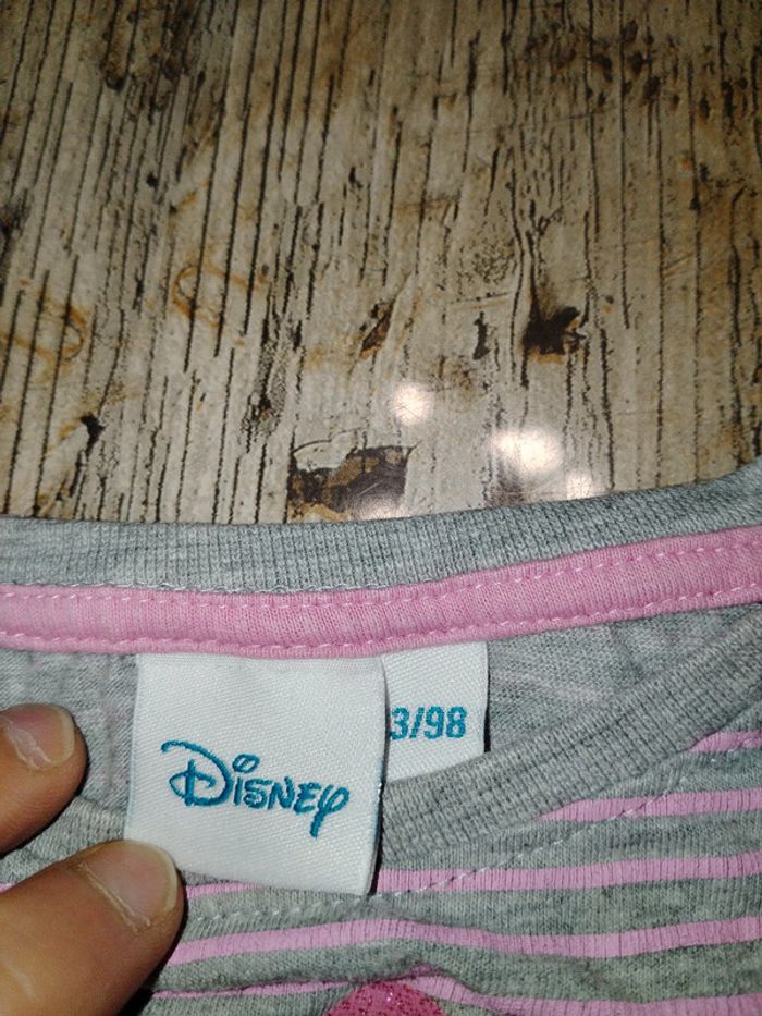 Joli t-shirt manches longues Disney fille taille 3 ans - photo numéro 4