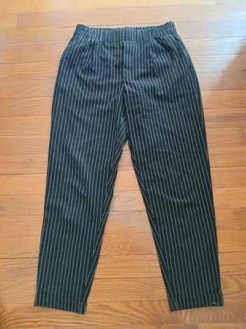 Pantalon femme rayé taille 36 Tally Weijl