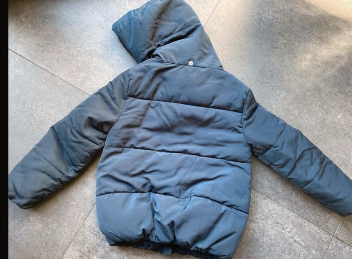 Doudoune à capuche bleu marine 8 ans - photo numéro 2