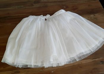 Jupe tulle blanche