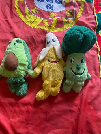 Lots de 3 peluches