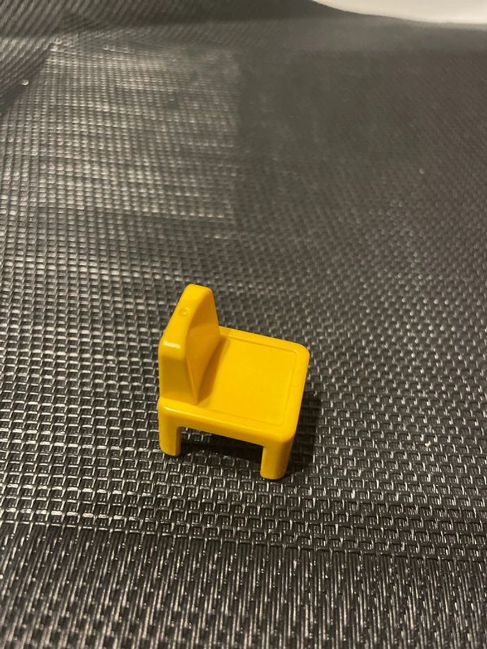 Playmobil chaise jaune école maison chambre d’enfants pièces détachées - photo numéro 3