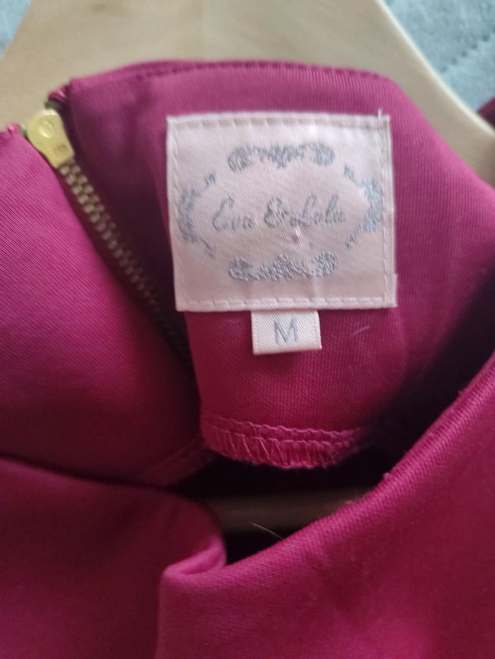 Robe bordeau femme - photo numéro 6