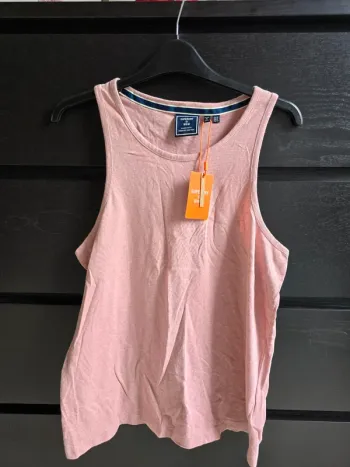 débardeur rose claire Superdry