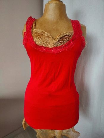 Débardeur rouge