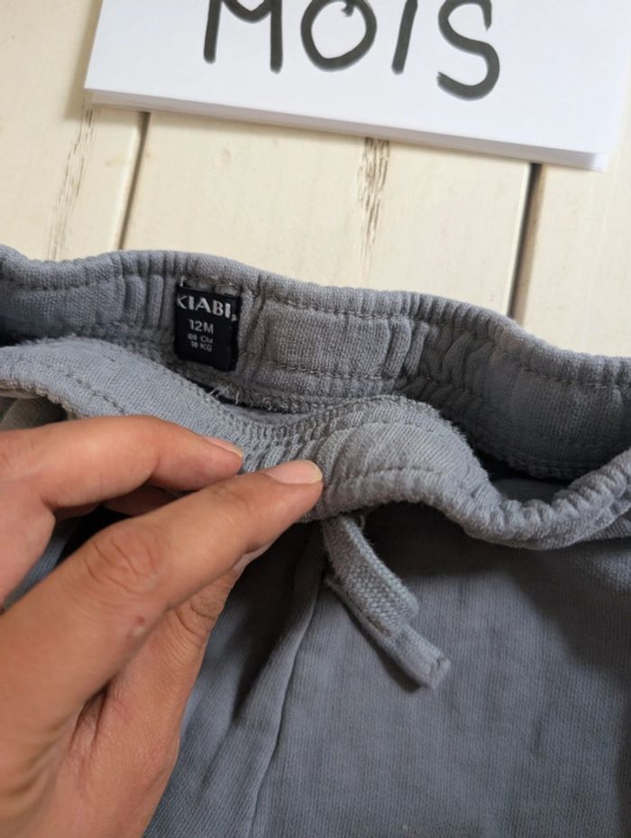 Pantalon survêtement bébé garçon 12 mois - photo numéro 2