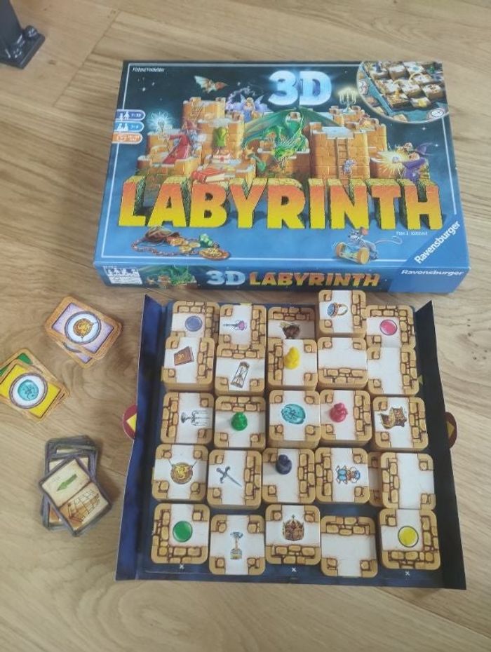 Jeu labyrinthe 3D