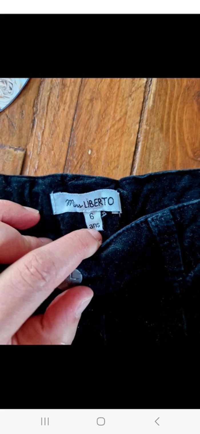 Short velours 6 ans - photo numéro 2