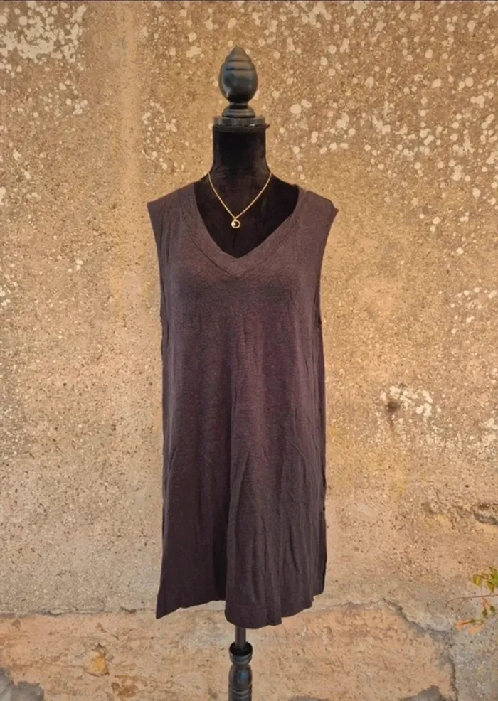 Top sans manches gris foncé - Esmara T.42