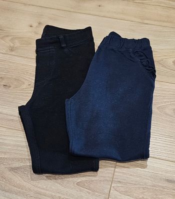 Lot 2 pantalons fille - Taille 5 ans