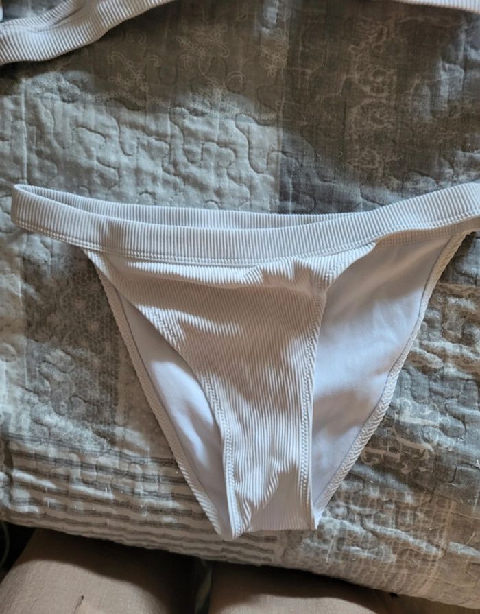 Maillot de bain blanc taille S - photo numéro 6