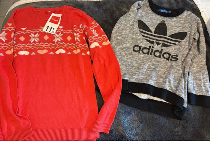 Lot 2 pulls fille 12 ans - photo numéro 3