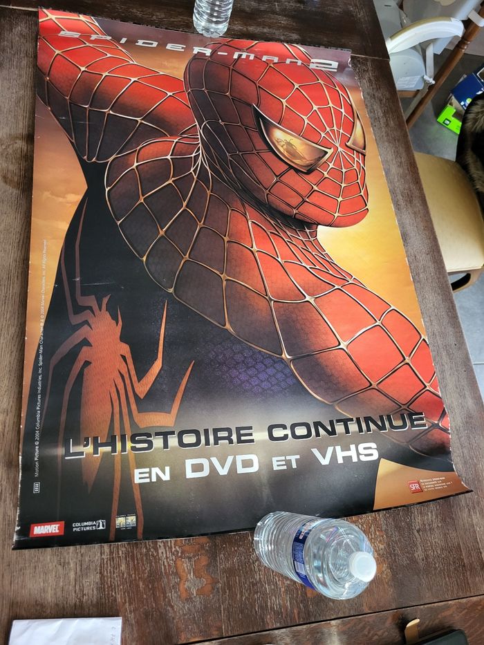 Affiche RIGIDE promotionnelle spiderman 2 - photo numéro 2