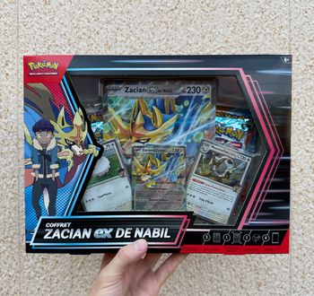 Pokémon Coffret Zacian Ex De Nabil