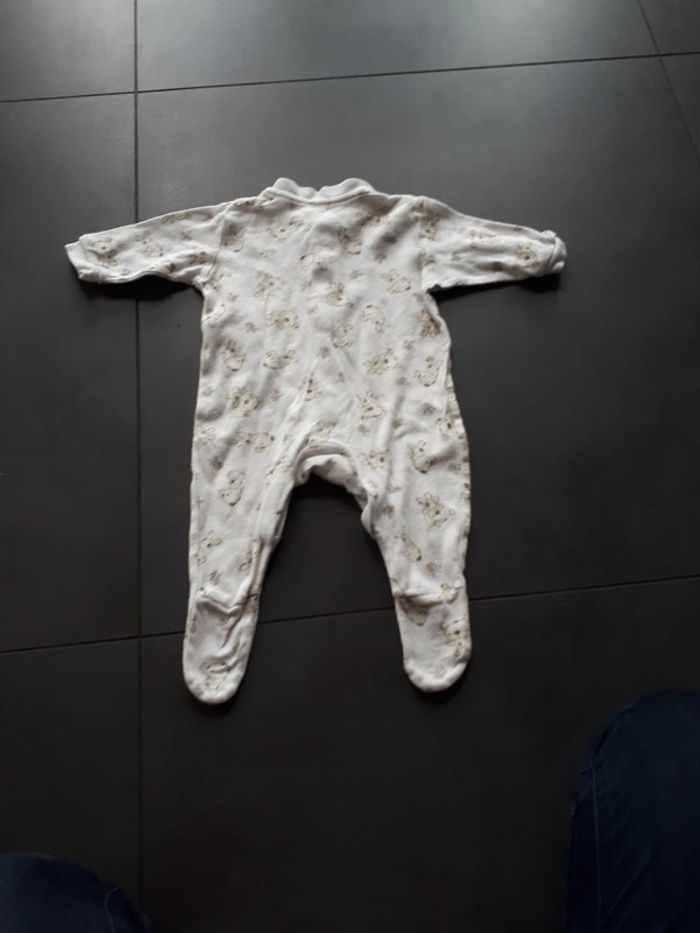 Grenouillère fine 50 cts ourson early days 3 mois - photo numéro 4