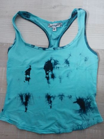 Débardeur femme turquoise Taille M Jennyfer