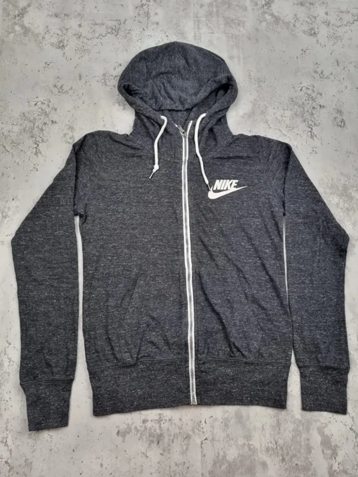 Veste zippé capuche Nike gris, S Femmes - photo numéro 3