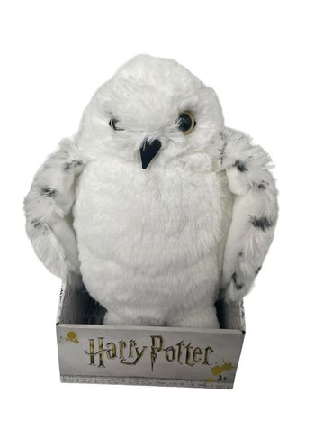 Peluche Harry Potter chouette Hedwig 29 cm The Noble Collection neuf