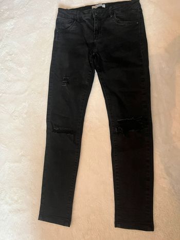 Jean skinny troué femme
