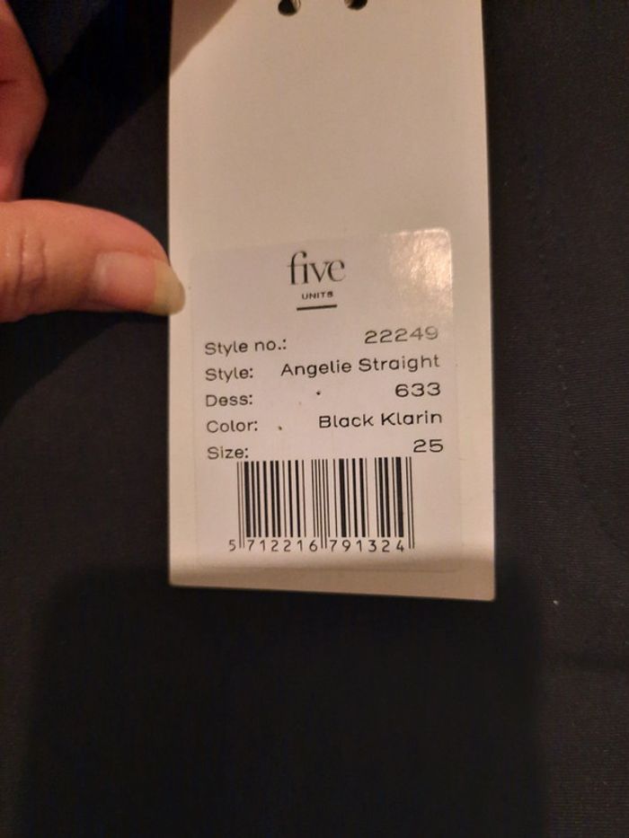 Pantalon Five Units angelie noir neuf avec étiquette 🏷  34 valeur en magasin 134€ #lora11femme34 - photo numéro 7