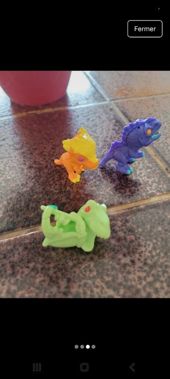 Lot 3 dinosaures