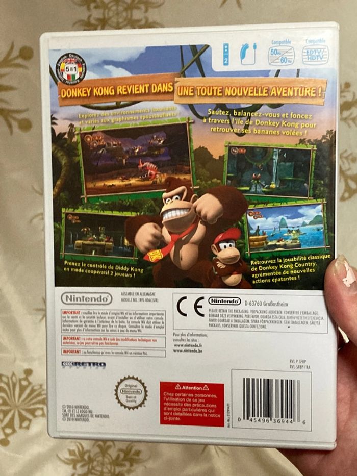 Jeu console wii Donkey Kong returns - photo numéro 5
