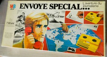 Jeu vintage "MB" Envoyé spécial