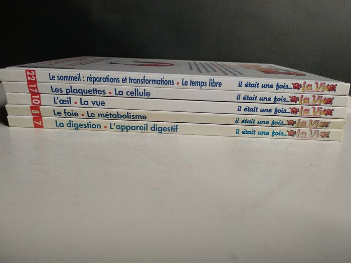 5 livres Il était une fois la vie Le corps humain Altaya - photo numéro 2